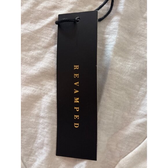 Revamped Slash Tour T Shirt New York Womens V-Neck Graphic Tee White Medium NEW - Picture 4 of 8